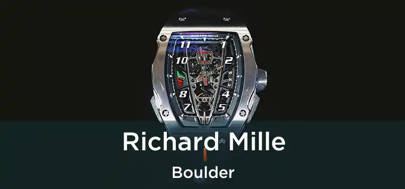 Richard Mille Boulder