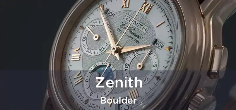 Zenith Boulder